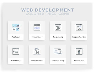 Web Development Infographic Design
