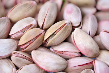 Fototapeta premium Nuts pistachios in the shell