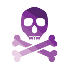 Poison sign icon