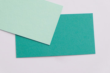 Combination of light green and dark green triangle, design paper.