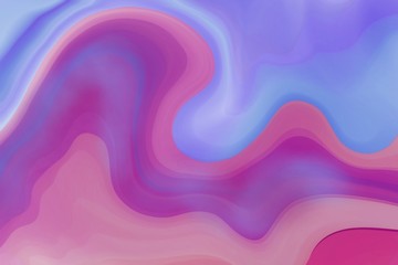 Hand Drawn Abstract Background. Twirl Colorful Motion Art. Decorative Background Illustration.