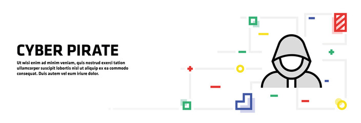 Cyber Pirate Banner Concept