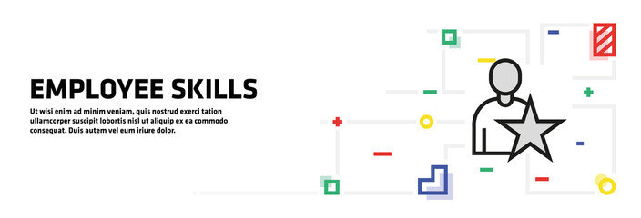 Employee Skills Banner Concept