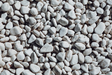 small white stones texture