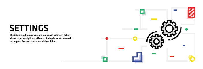 Settings Banner Concept