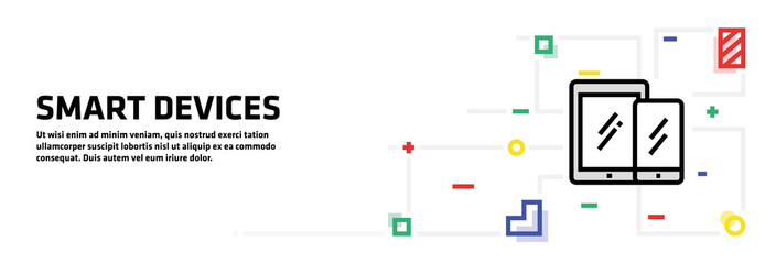 Smart Devices Banner Concept