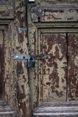 Abgeblätterte Farbe