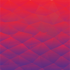 Abstract textured polygonal background. - Vector