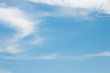 Cloud scape and blue sky