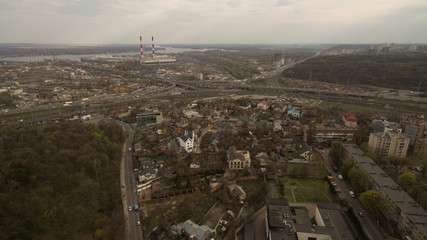 Naklejka premium Photo from a great height.
