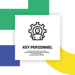 Key Personnel Icon Concept