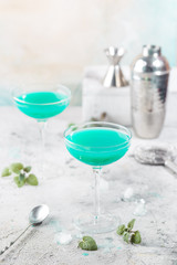 Cocktail Blue Hawaii