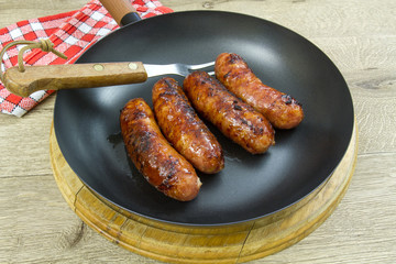 saucisses fumées