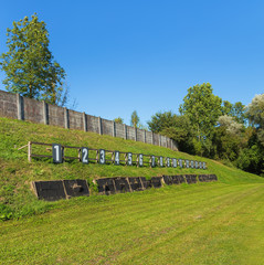 Shooting range in Switzerland