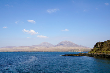Paps of Jura seen from the Isle of Islay