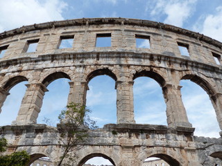 Fototapeta premium Pula Amphitheater