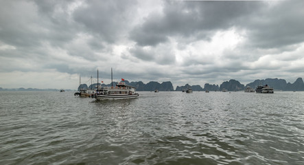 Ha Long bay in Vietnam.world heritage site