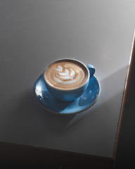 Blue Cup Cappuccino