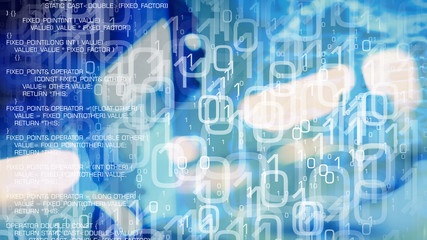 Obraz premium Cybersecurity IT, computer virus trojan activating