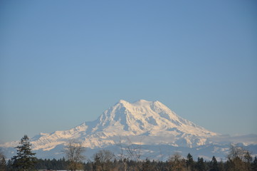 Mount Rainier Daytime