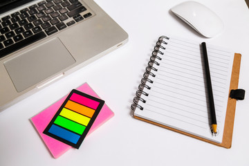 área de trabalho branca 