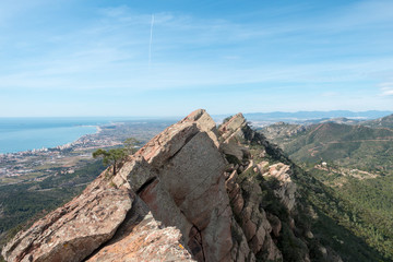 The Agujas de santa agueda in Benicasim, Spain