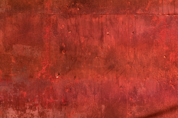 Grunge background metal leaf of color of rust