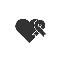 Charity, aids icon. Element charity icon. Premium quality graphic design icon. Signs and symbols collection icon for websites, web design, mobile app