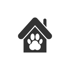 Charity, animal shelter icon. Element charity icon. Premium quality graphic design icon. Signs and symbols collection icon for websites, web design, mobile app