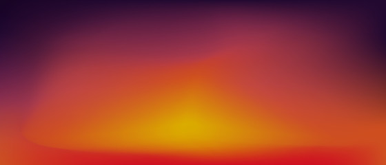 Sunset gradient background . © Oleksii Bezrodnii