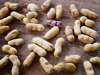 peanuts in the shell