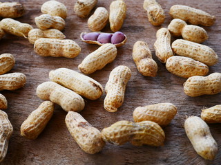 peanuts in the shell