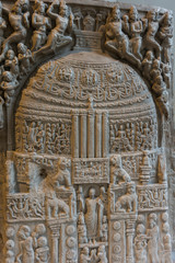 The Great Shrine, sculptures from the oldest and important Buddhist monuments in ancient India