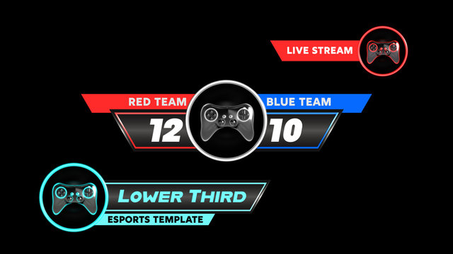 eSports Gaming Lower Thirds
