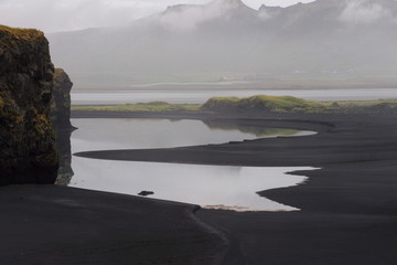 Vik area view in Iceland