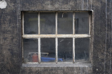 Old lattice window