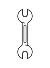wrench tool isolated icon