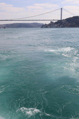 Seascape of Istanbul Gulf, Turkey