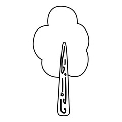 tree plant isolated icon