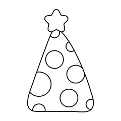 party hat decorative icon