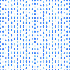Seamless pattern with drops. Abstract background.