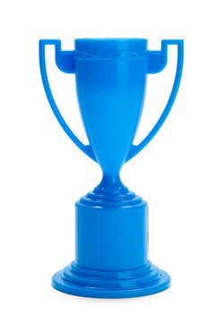 Blue Plastic Trophy