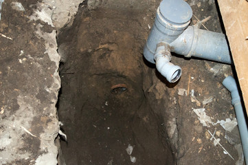 repair of broken sewers