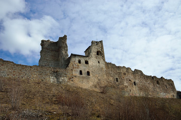 Fototapeta na wymiar The ruins of the Livonian Order's Castle in Rakvere