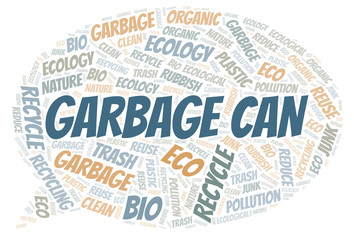 Garbage Can word cloud.