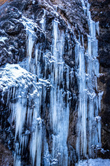 frozen waterfall