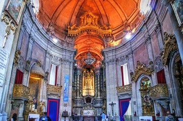 Interior da igreja dos Clérigos