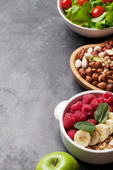Healthy food concept