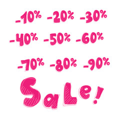 Sale template set