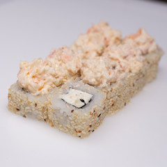 Sushi, rolls, fish, rice